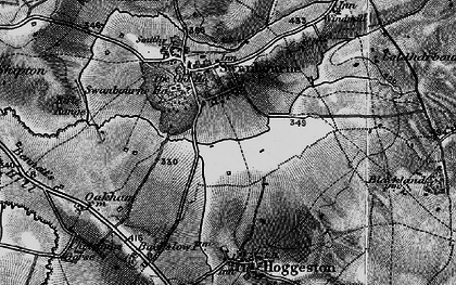 Old map of Nearton End in 1896