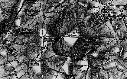 Old map of Lark Stoke in 1898