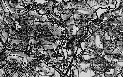 Old map of Birch Hill in 1899