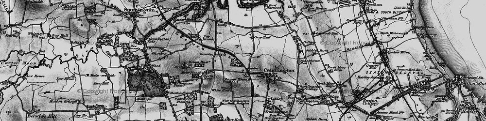 Old map of Nelson Village in 1897