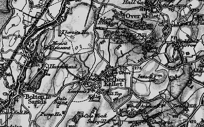 Old map of Hawksheads in 1898