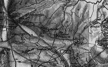 Old map of Nether Westcote in 1896