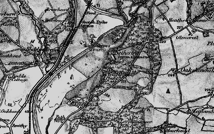 Old map of Glingerbank in 1897