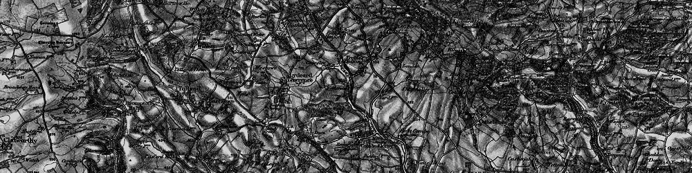 Old map of Nethercott in 1898