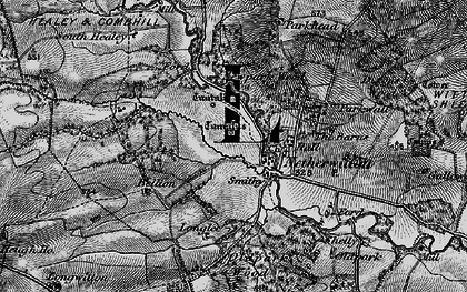 Old map of Bellion in 1897