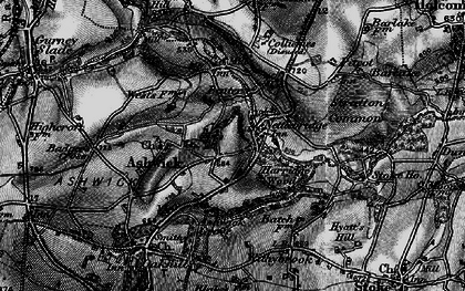 Old map of Nettlebridge in 1898