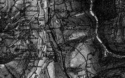 Old map of Nettlecombe in 1895