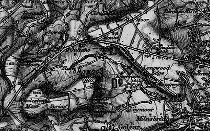 Old map of Nettleton Hill in 1896