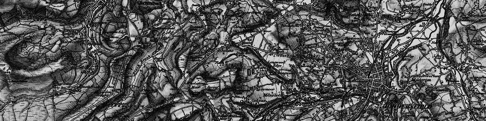 Old map of Nettleton Hill in 1896