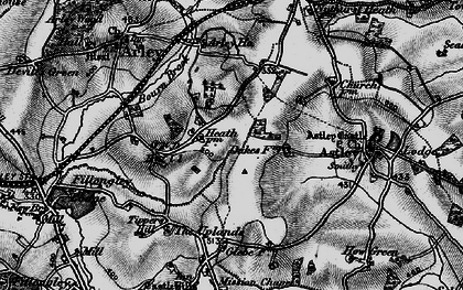 Old map of New Arley in 1899