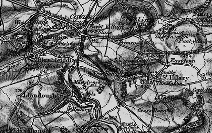 Old map of New Beaupre in 1897