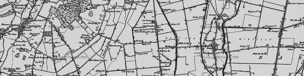 Old map of New Bolingbroke in 1899