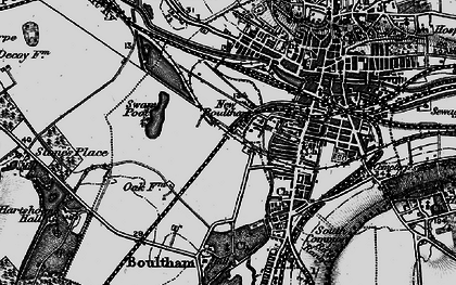 Old map of New Boultham in 1899