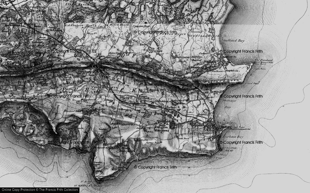Old Map of New Buildings, 1897 in 1897