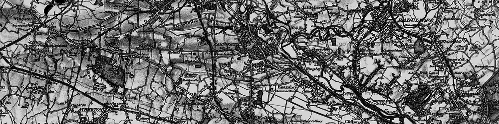 Old map of New Bury in 1896