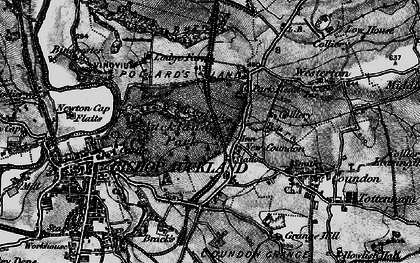 Old map of New Coundon in 1897