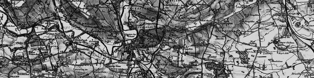 Old map of New Coundon in 1897
