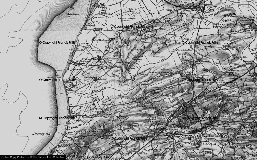 Old Map of New Cowper, 1897 in 1897