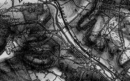 Old map of New Ground in 1896