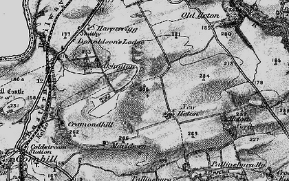 Old map of Tiptoe in 1897