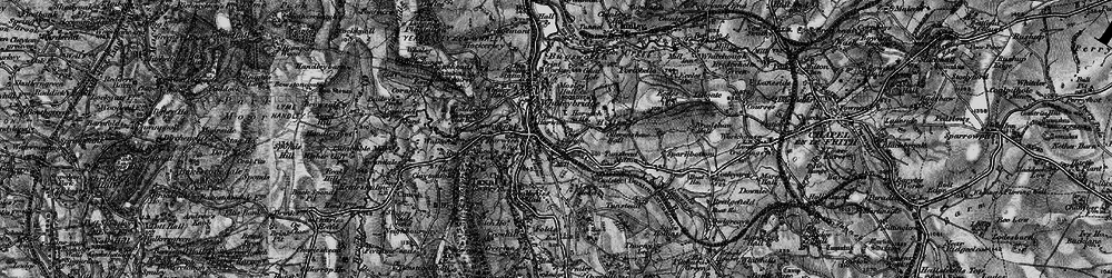 Old map of New Horwich in 1896