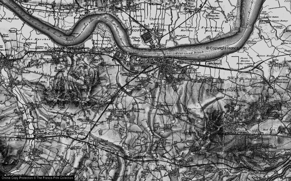 Old Map of New House, 1895 in 1895