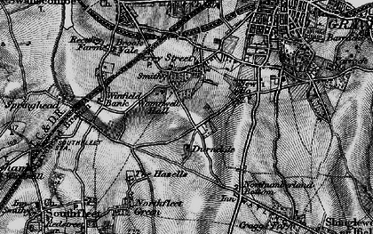 Old map of New House in 1895