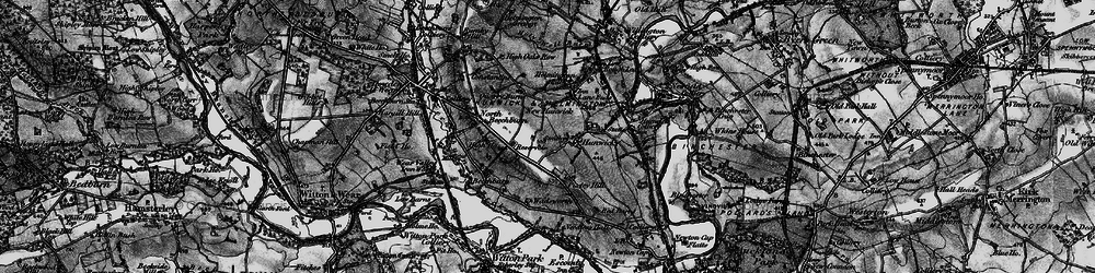 Old map of New Hunwick in 1897