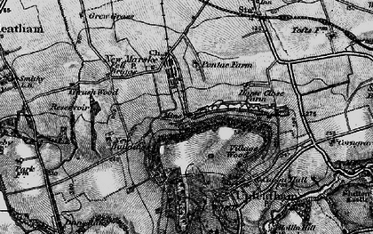 Old map of New Marske in 1898