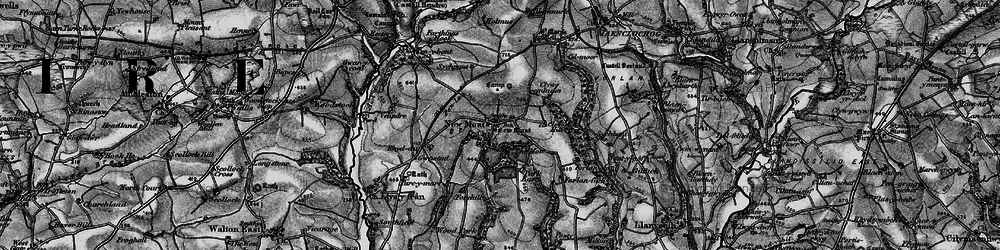 Old map of New Moat in 1898