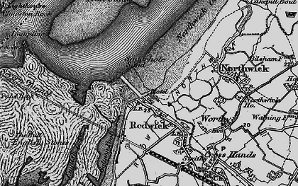 Old map of New Passage in 1897