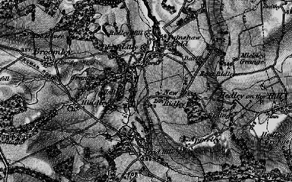 Old map of New Ridley in 1898