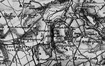 Old map of New Silksworth in 1898