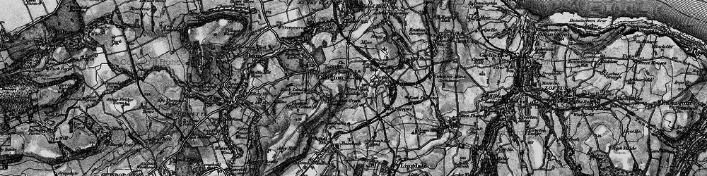 Old map of New Skelton in 1898