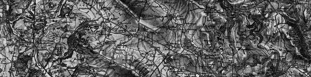 Old map of New Street in 1897