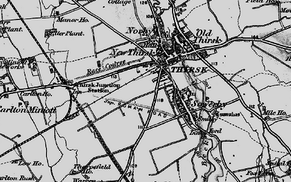 Old map of New Thirsk in 1898