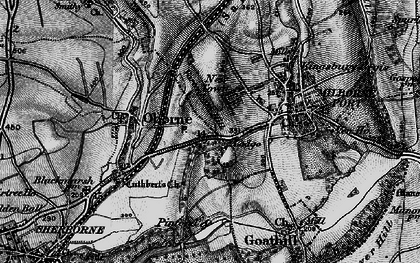 Old map of Pinford in 1898