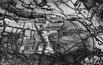 Old map of Newbiggin in 1898