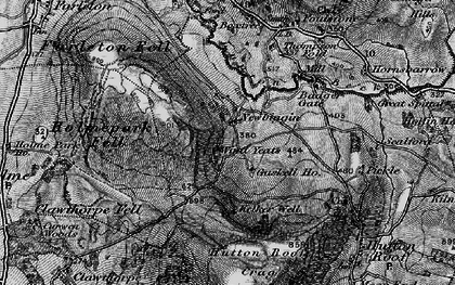 Old map of Newbiggin in 1898