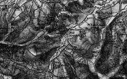 Old map of Newbridge in 1895