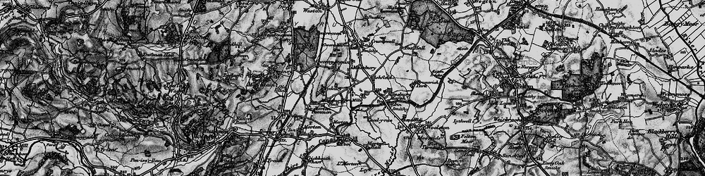 Old map of Newbridge in 1897
