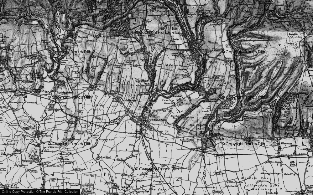 Old Map of Newbridge, 1898 in 1898