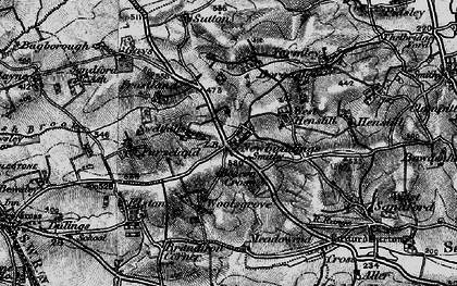 Old map of Newbuildings in 1898