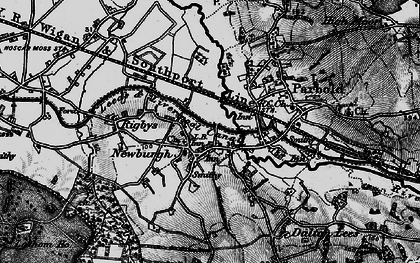 Old map of Newburgh in 1896