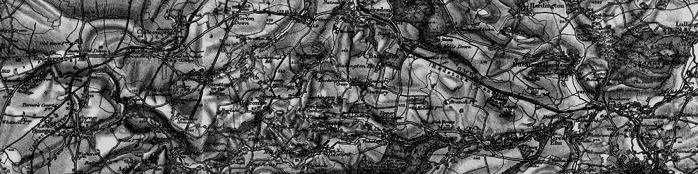 Old map of Newbury in 1898