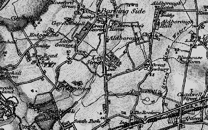 Old map of Newbury Park in 1896