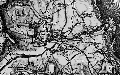 Old map of Newby in 1897