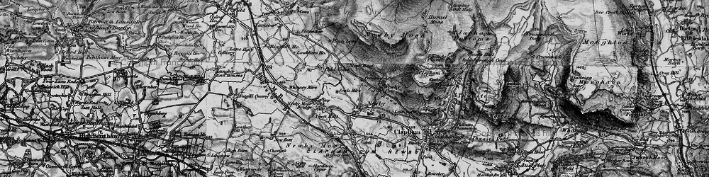 Old map of Bleak Bank in 1898