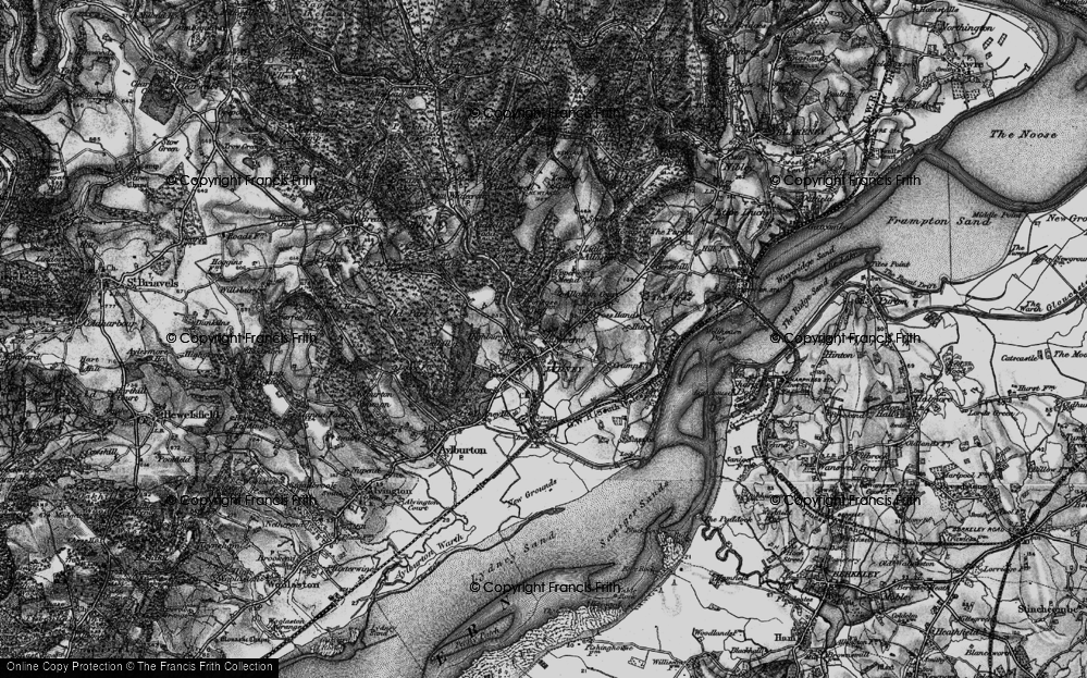 Old Map of Newerne, 1897 in 1897