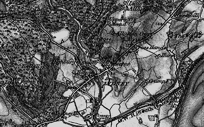 Old map of Newerne in 1897